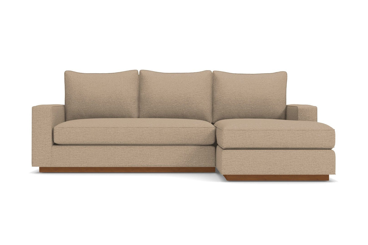 claremont leather sofa with reversible chaise sectional
