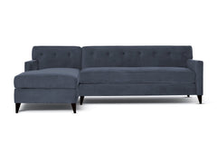 Harrison 2pc Sectional Sofa :: Leg Finish: Espresso / Configuration: LAF - Chaise on the Left