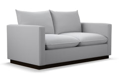 Olivia Apartment Size Sleeper Sofa :: Leg Finish: Espresso / Sleeper Option: Deluxe Innerspring Mattress
