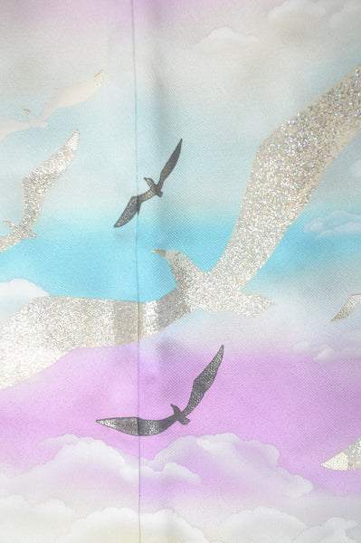 Long-sleeved kimono 6 items set / Furisode / FK#1-570