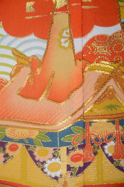 Japanese kimono 6 items set / BK#705