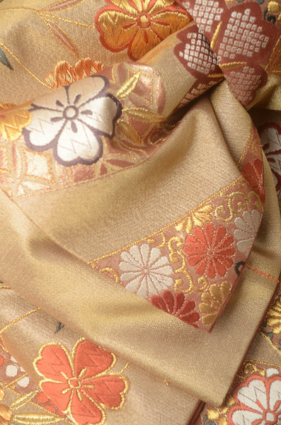 Long-sleeved kimono 6 items set / Furisode / FK#1-690