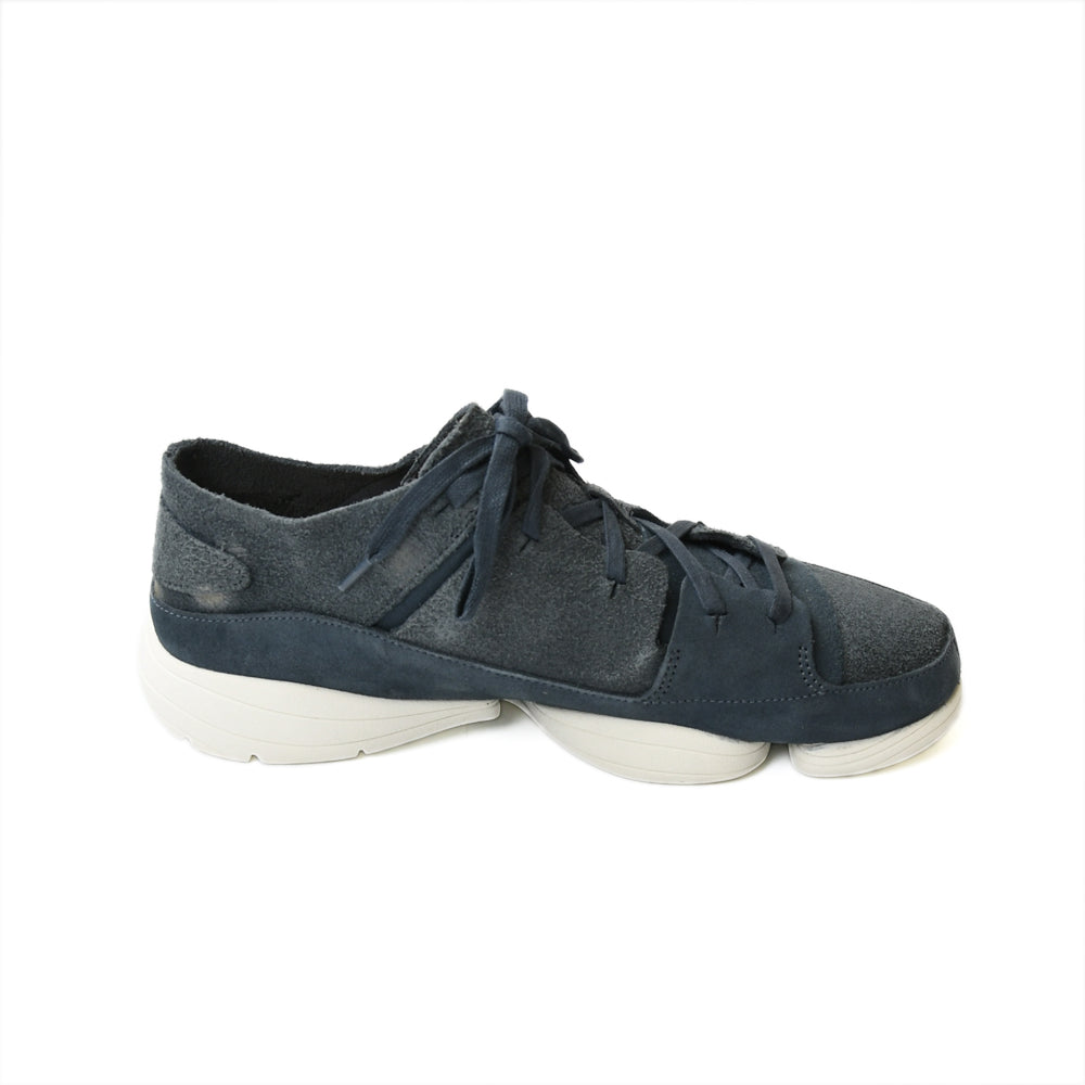 CLARKS Trigenic Evo Blue Suede Athletic Lace Up Shoe 261 –