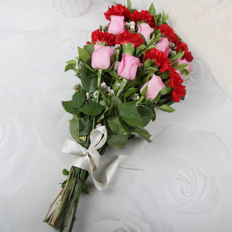Attractive Assorted Flower Bouquet Online