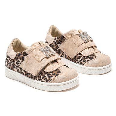 childrens leopard print trainers