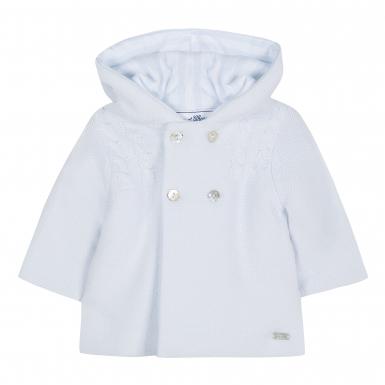 blue baby coat