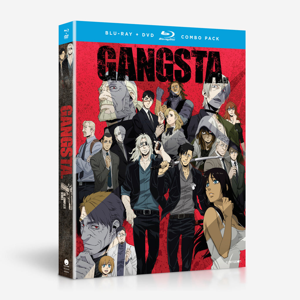 GANGSTA Blu-ray 1〜6巻set BOX付 アニメ DVD/ブルーレイ 本・音楽