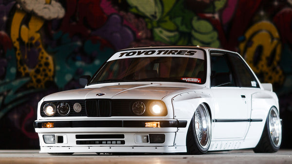 The Cleanest Slammed Bmw E30 Pandem Kitted 38l Swapped 3 Series