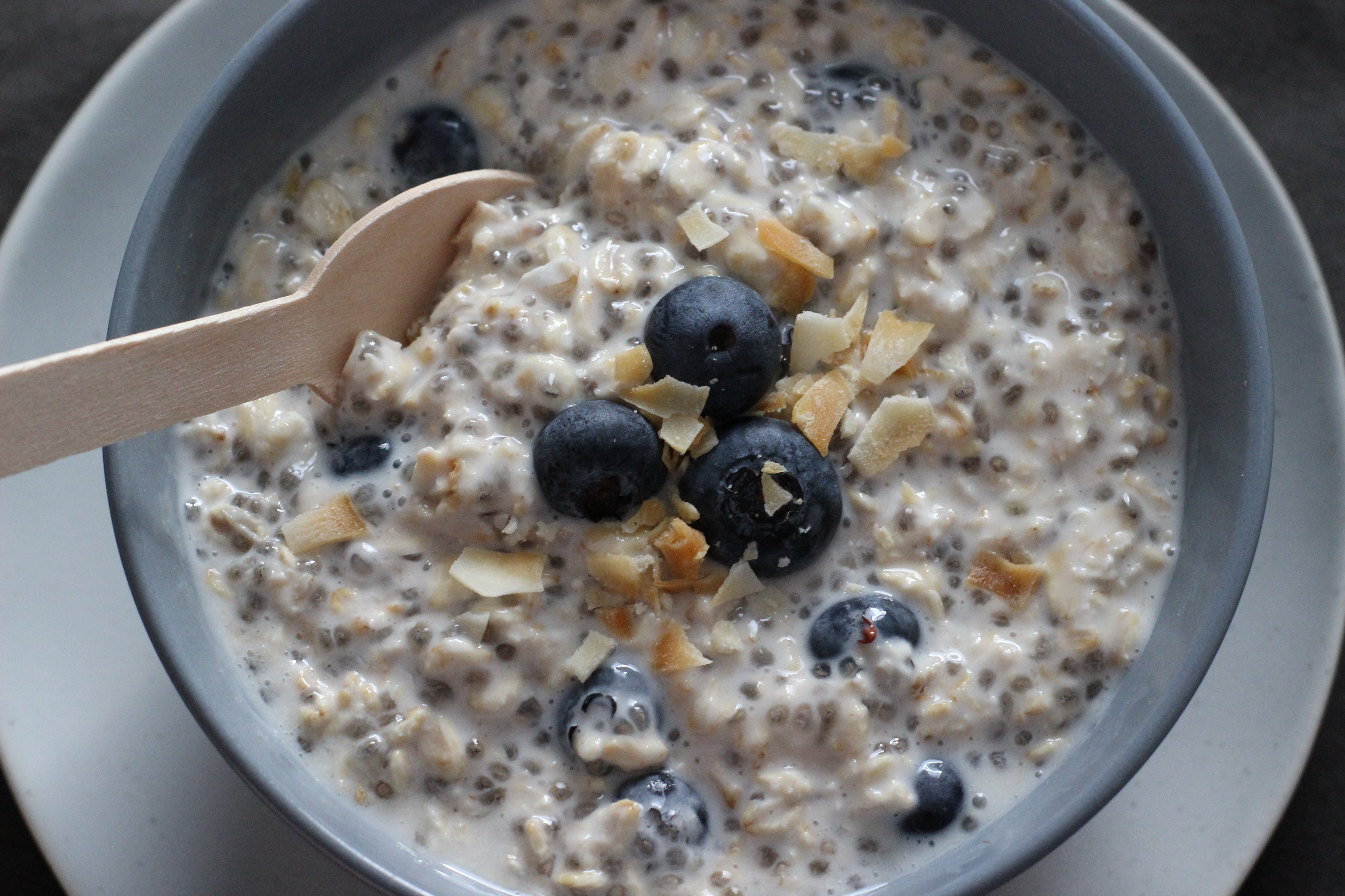 Blueberry Overnight Breakfast Oats