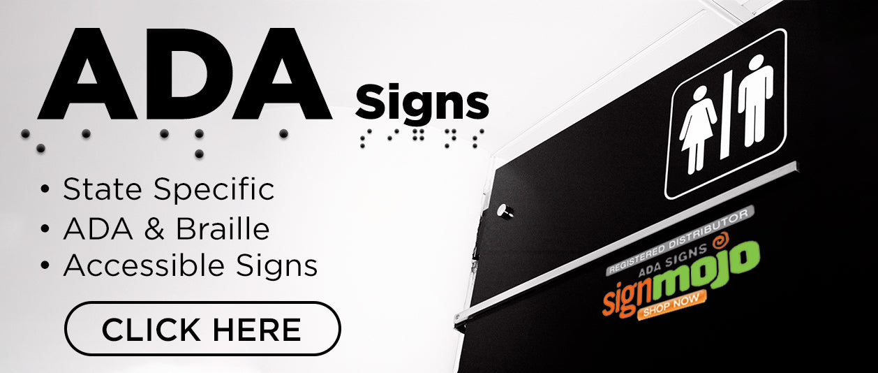 ADA Signs by SignMojo