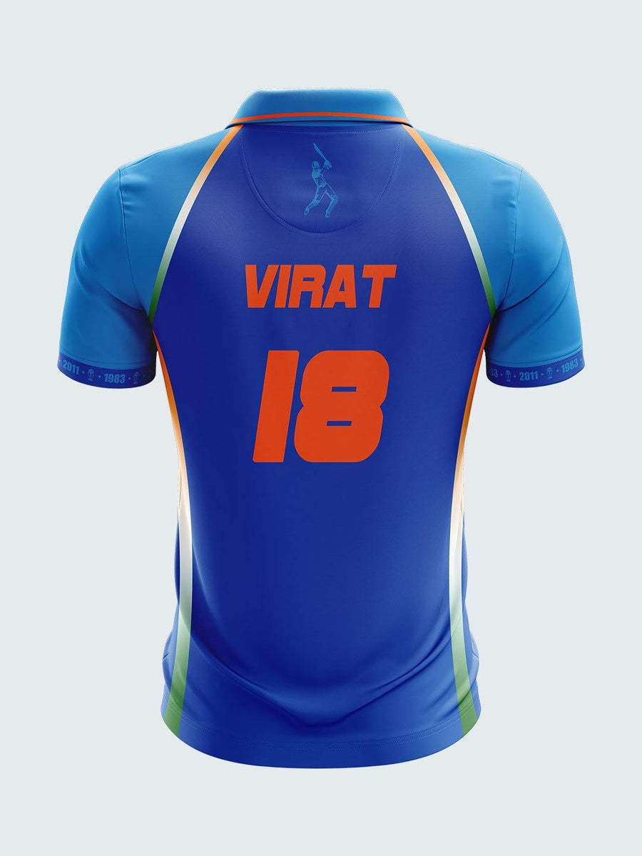 indian blue jersey