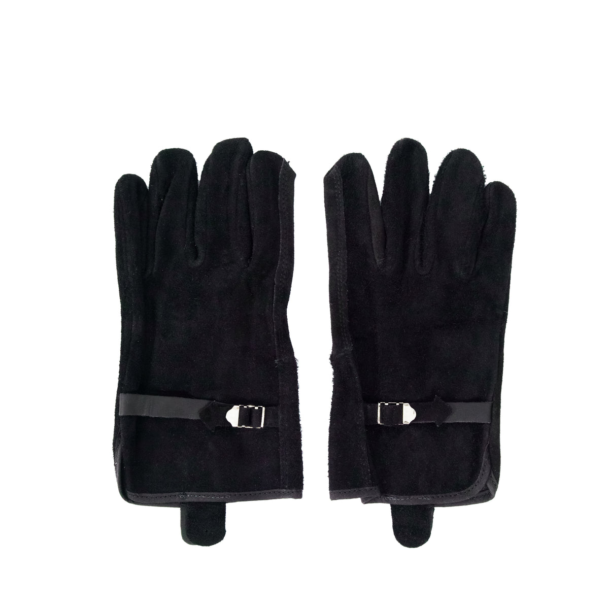 fancy black gloves