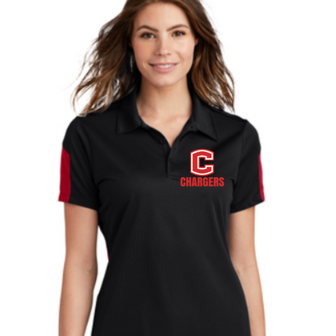 Chariton Chargers Women's Short Sleeve Polo LST695