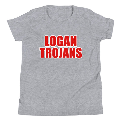 Logan Trojans Youth Short Sleeve T-Shirt
