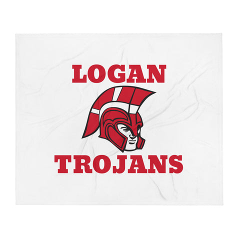 Logan Trojan 50" x 60" Throw Blanket