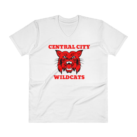 Central City Wildcats Unisex V-Neck T-Shirt