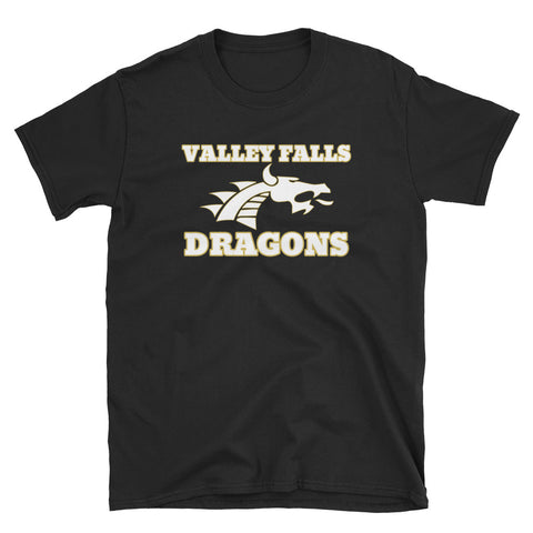 Valley Falls Dragons Unisex Short Sleeve Shirt