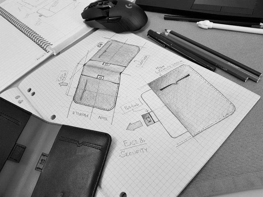 K2 mens wallet functional design
