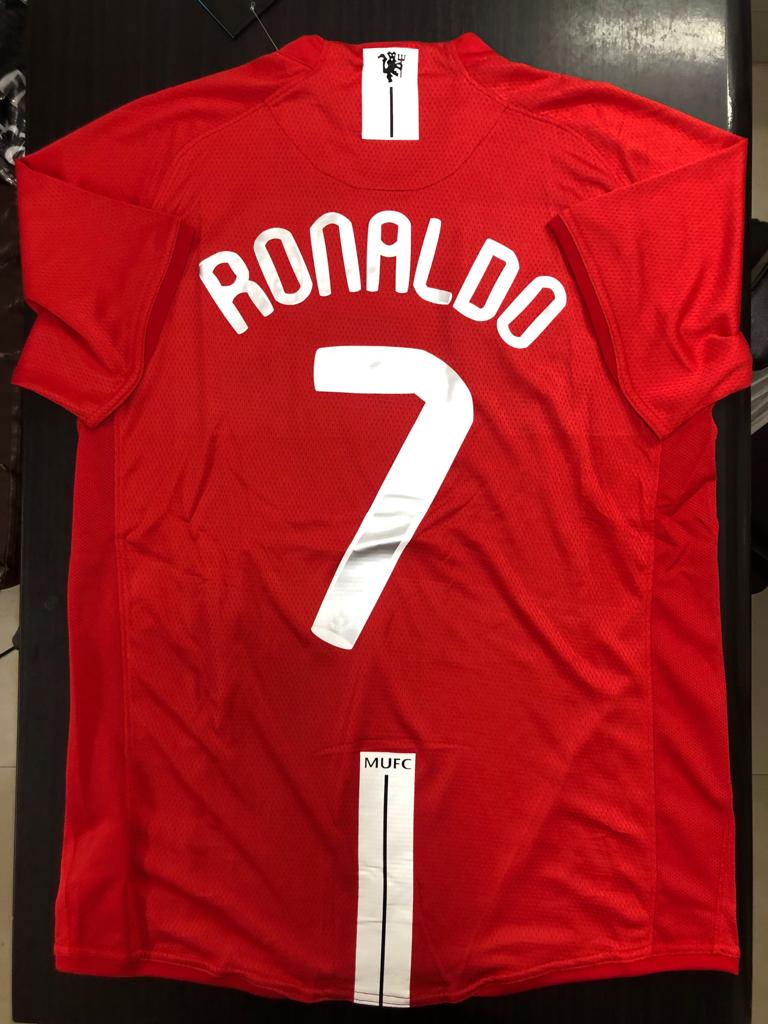 ronaldo man utd jersey