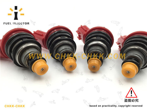 Red 188U1-CH100 OEM High Performance Fuel Injector , 1000cc Subaru Fuel Injectors