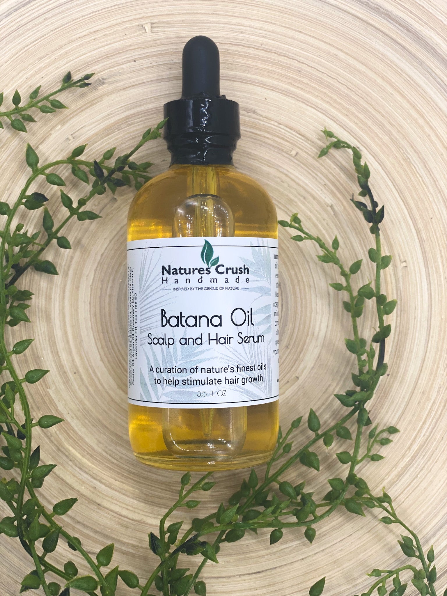 Batana Oil Scalp and Hair Serum – Natures Crush Handmade