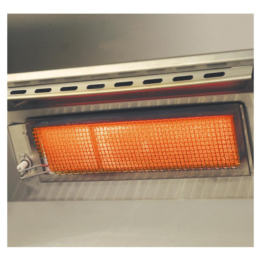36" American Outdoor Grill L-Series Built-In Grill w/ Lights and Rotisserie, Natural Gas