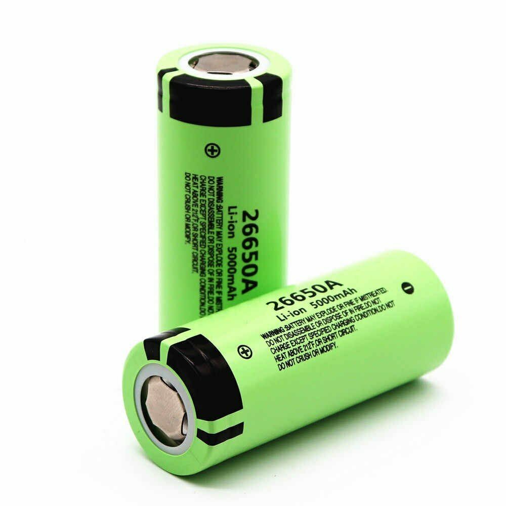 Panasonic 26650A Li ion 5000mAh Rechargeable 3 7v Battery Zeus Lasers