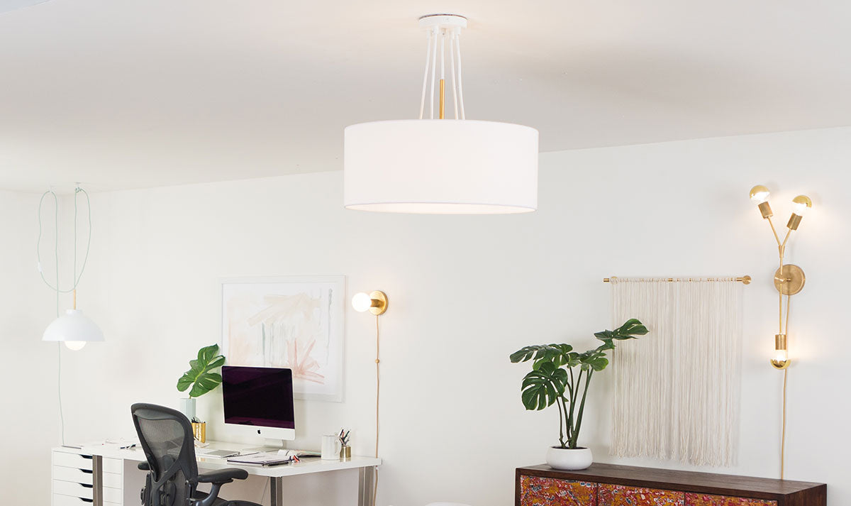 Office lighting for the home