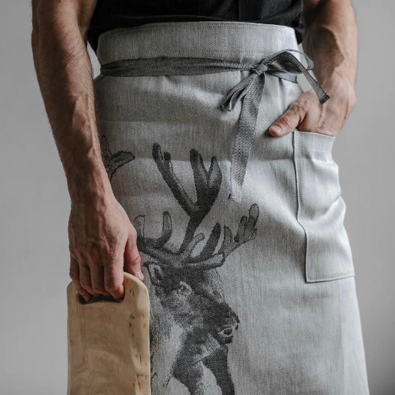 wedding gift reindeer apron