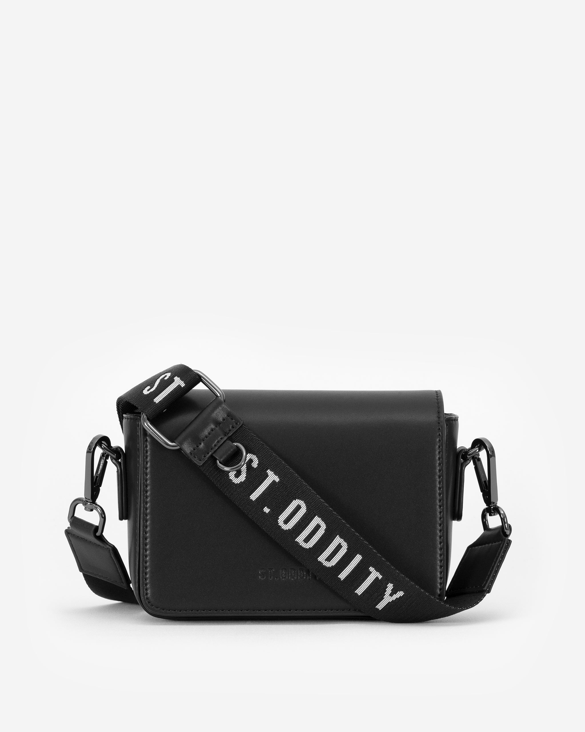 Crossbody Bag with Street Strap in Black