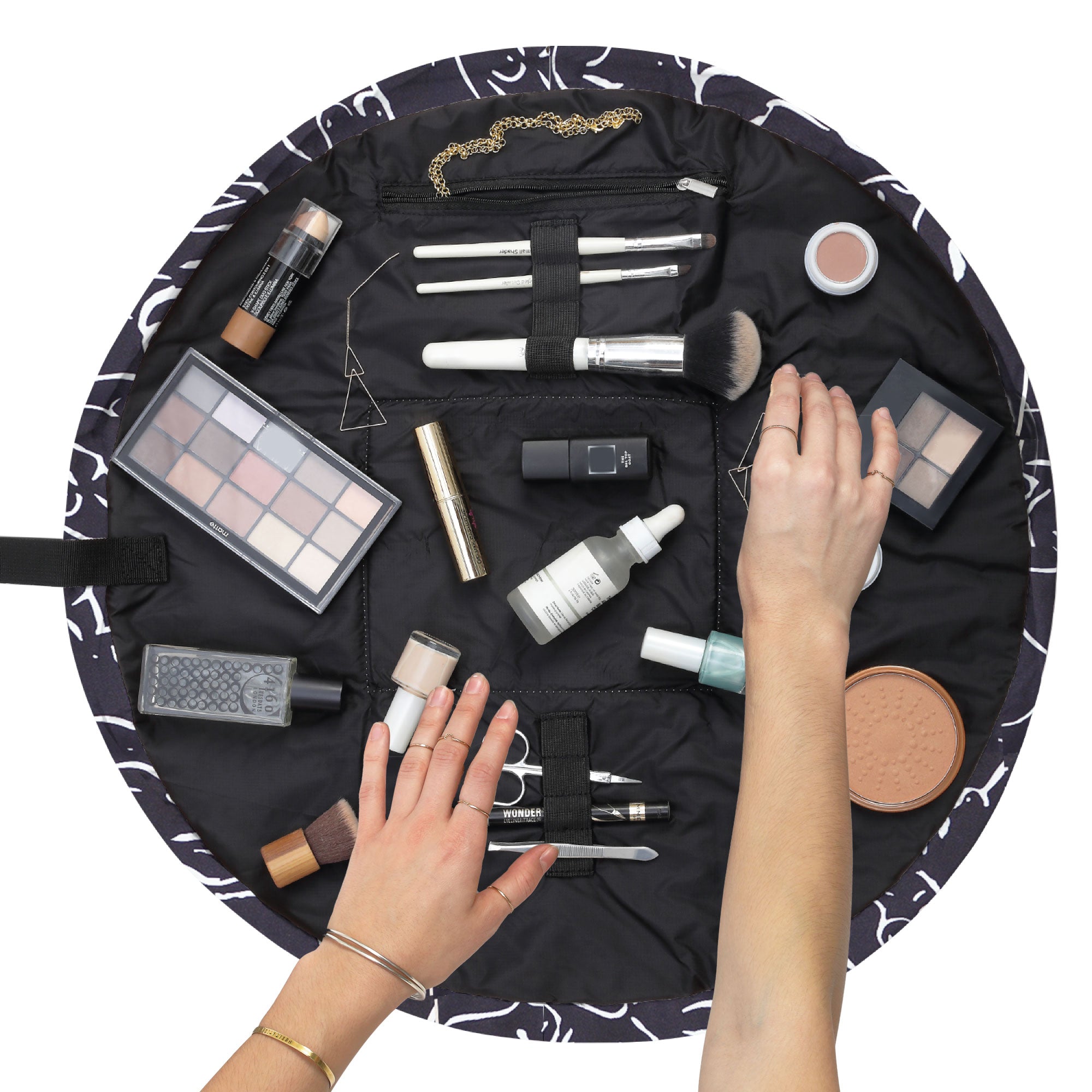 Forms Full Size Flat Lay Makeup Bag