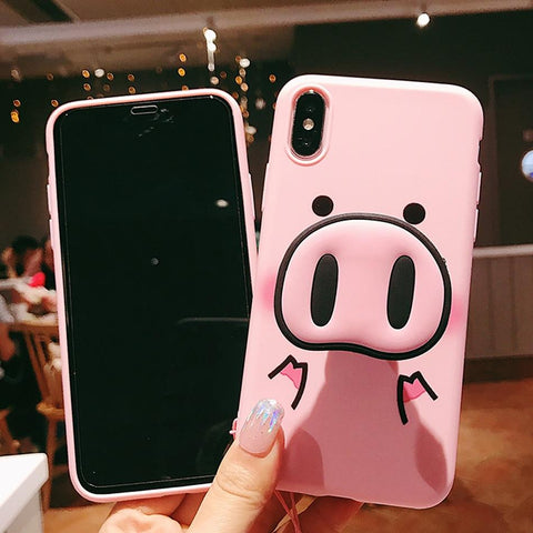 pink pig iphone case cute 2019 best iphone case