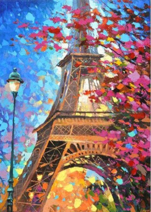 Eiffel Tower Full Coverage Diamond Art Painting Kits ALISA Diamond Paintings