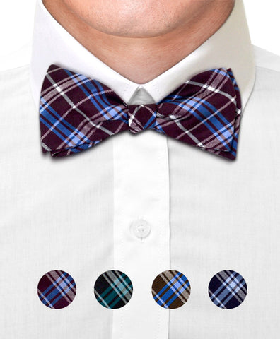 Silk Woven Freestyle Bow Tie FBS4705