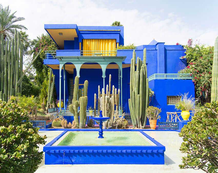 Jardin Majorelle, Morocco