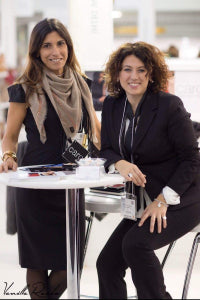 Rossana & Cecilia during London Fashion week