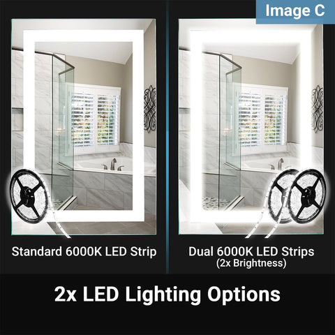 LED Brightness Options (adding a 2nd LED strip)