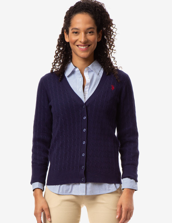 us polo cardigan