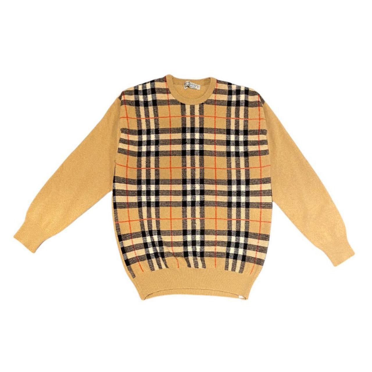 burberry polo sweater