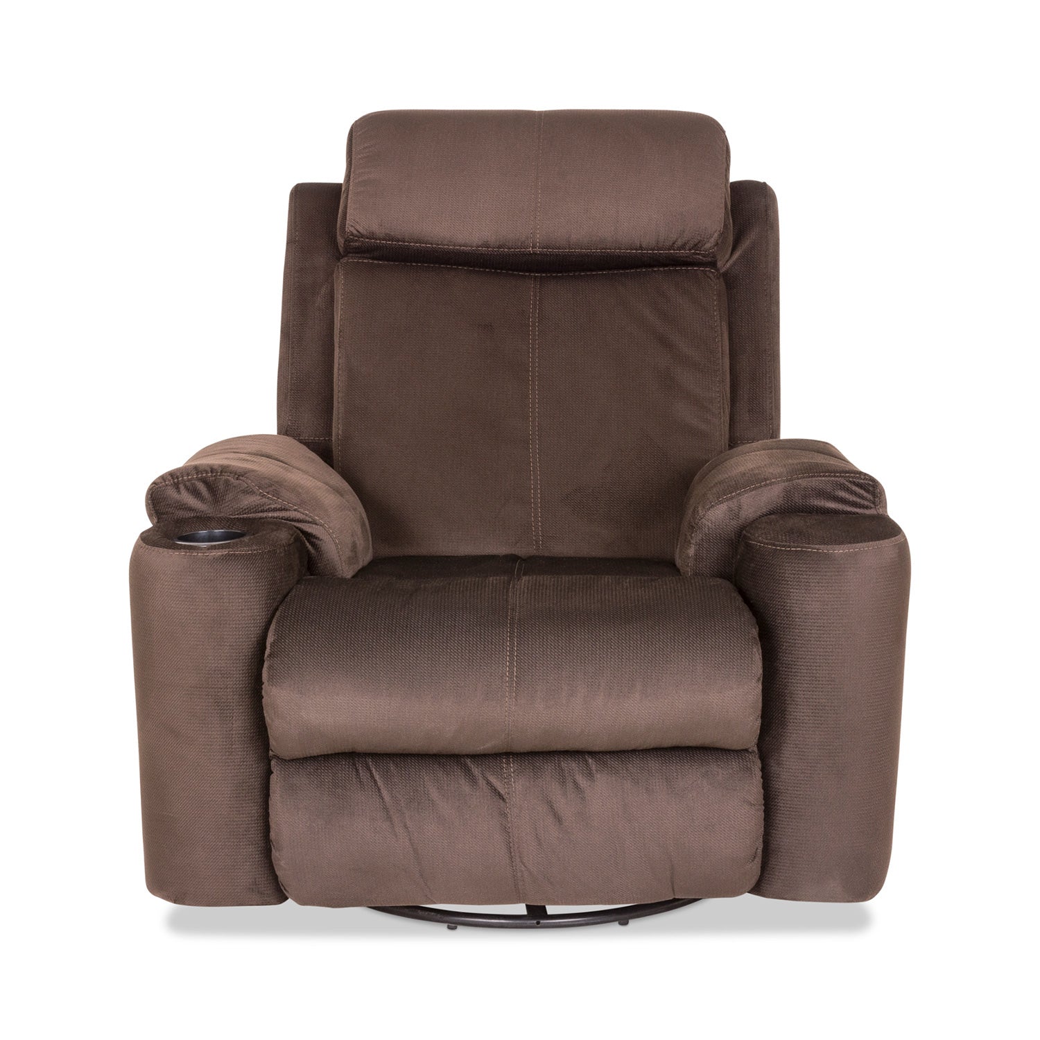 Silla Reclinable Delta Microfibra Bella Chocolate