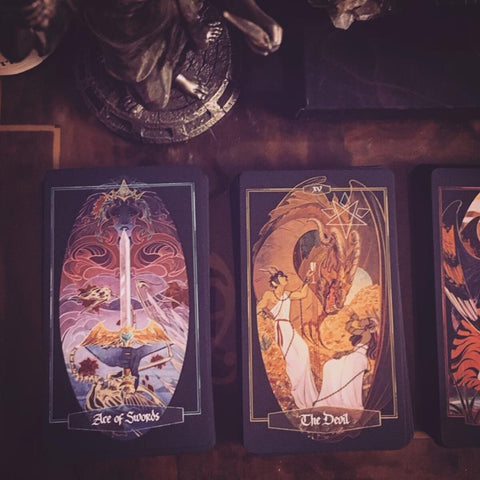 Children of Litha yes or no tarot spread 