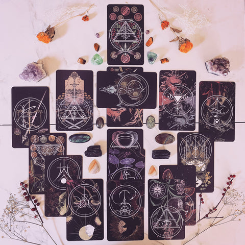 Tarot spread for your journal 