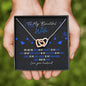 Police Wife Silver and Gold Necklace