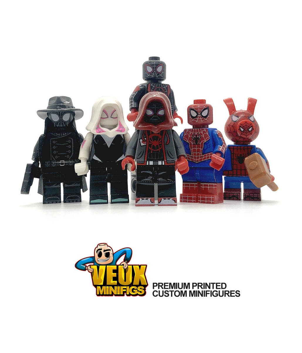lego spider man into the spider verse minifigures