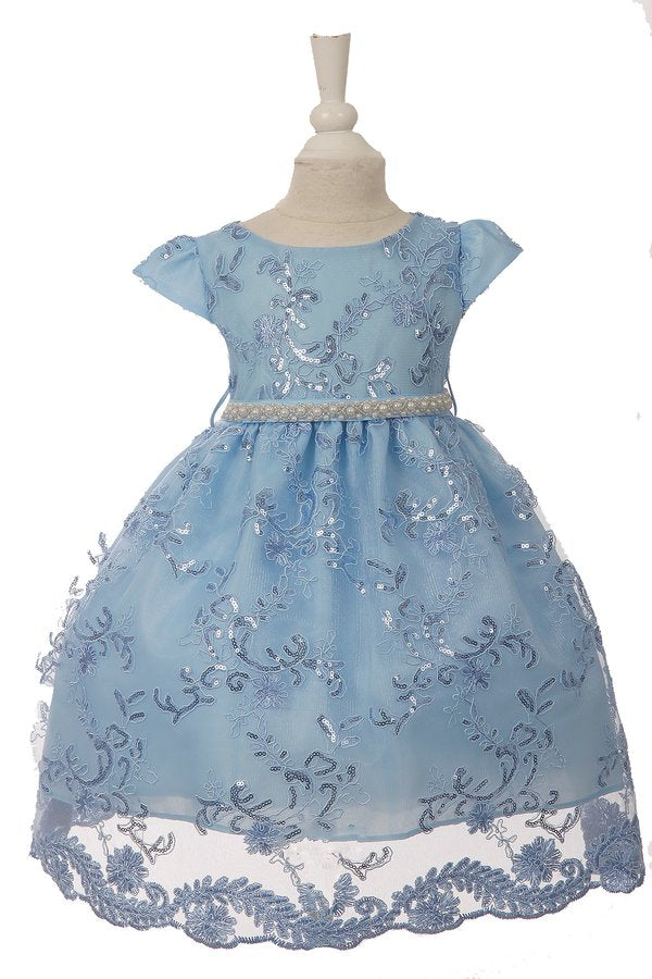 baby blue special occasion dress