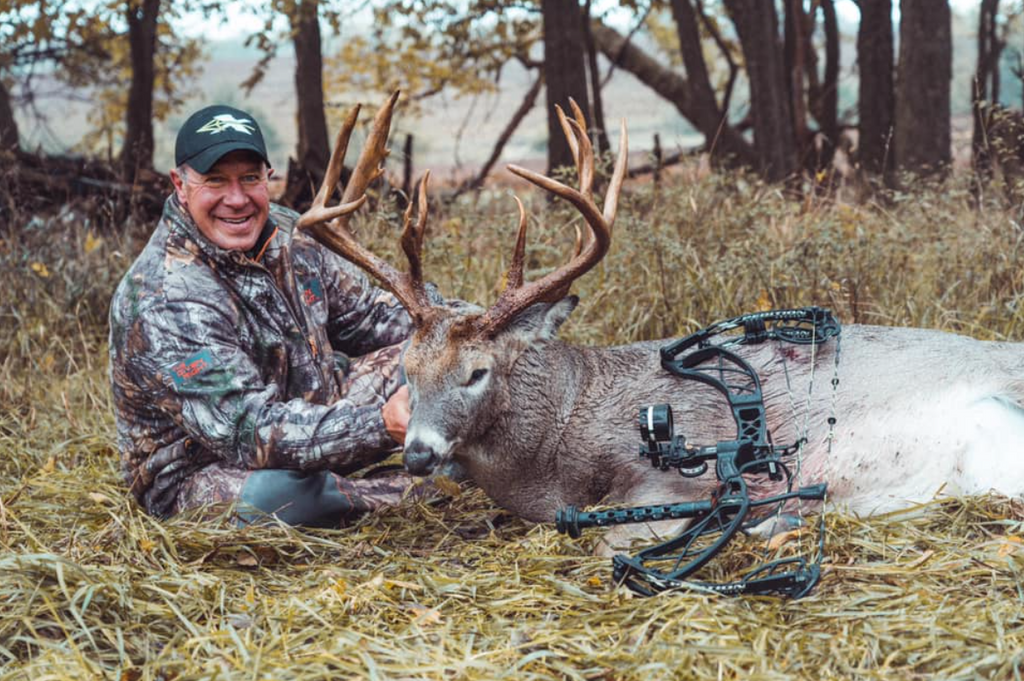 Mark’s Kansas buck that scored 196 5/8. 