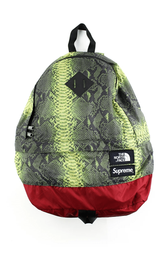 supreme snakeskin backpack