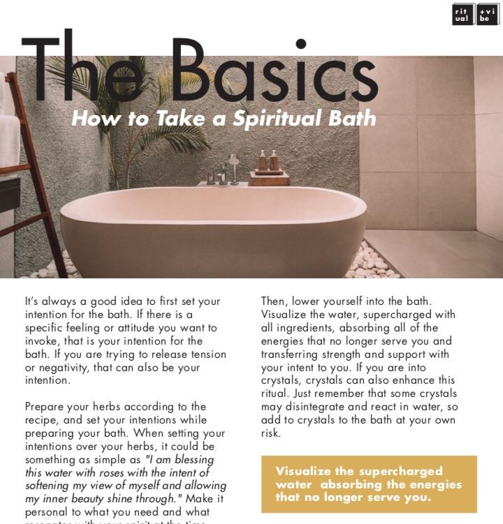 Image result for Spiritual Bath