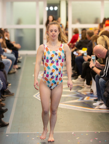 Chelsea Werner walks New York Fashion Week with Foxy's Leotards models and ambassadors