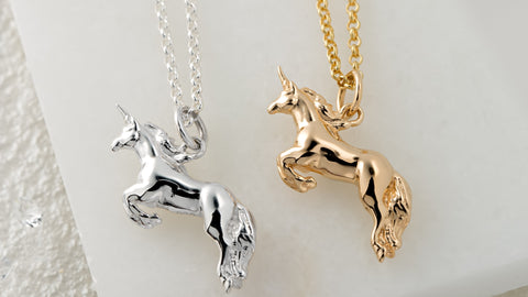 Personalised Unicorn Necklaces